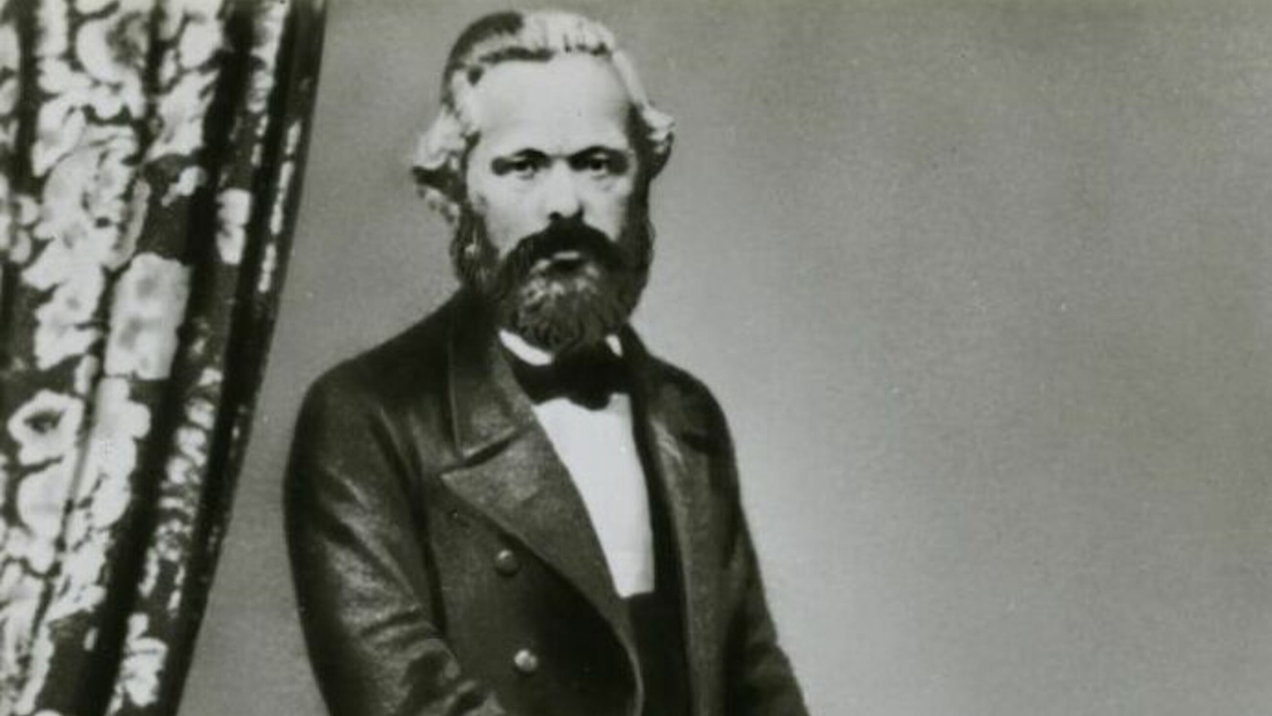 Karl Marx 1861, Postkarte, VEB Bild und Heimat, Reichenbach (Vogtland) 1977 © DHM