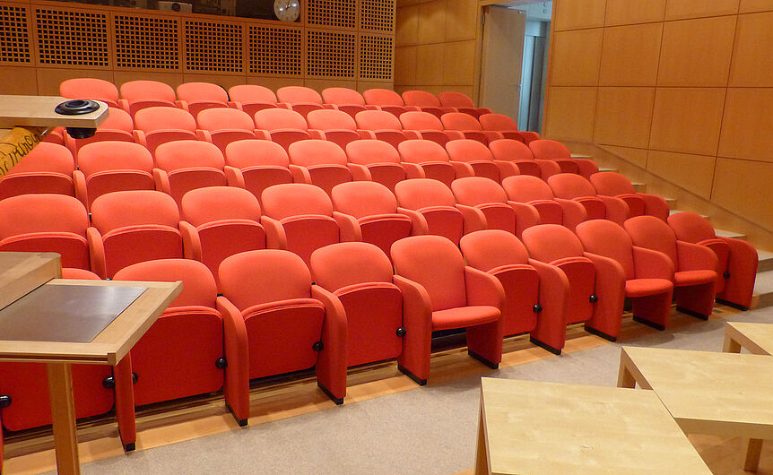 Auditorium: Blick in den Raum