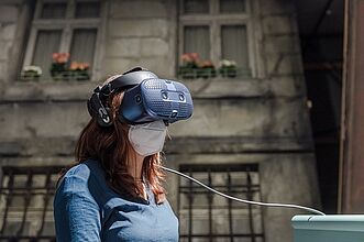 VR installation "THE LEAP – 1961" © DHM/David von Becker
