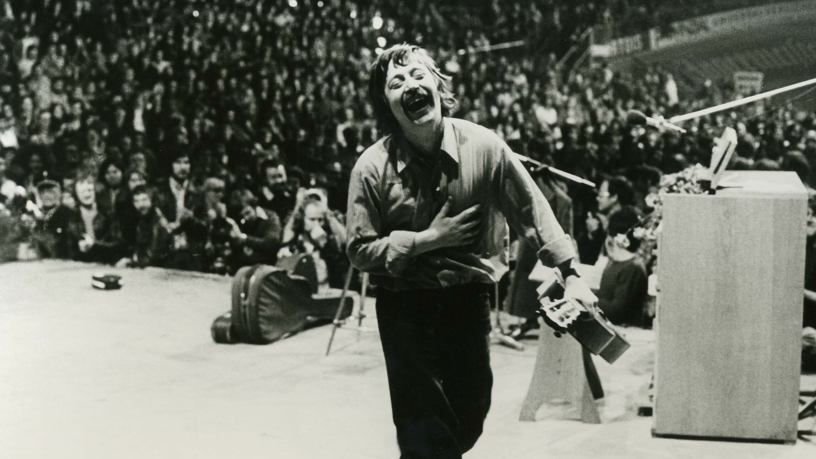 Barbara Klemm: Concert in the Cologne Sports Arena on 13 November 1976 © DHM Barbara Klemm: Concert in the Cologne Sports Arena on 13 November 1976