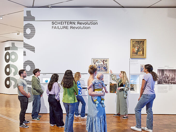 Exhibition View „Roads not Taken. Oder: Es hätte auch anders kommen können”