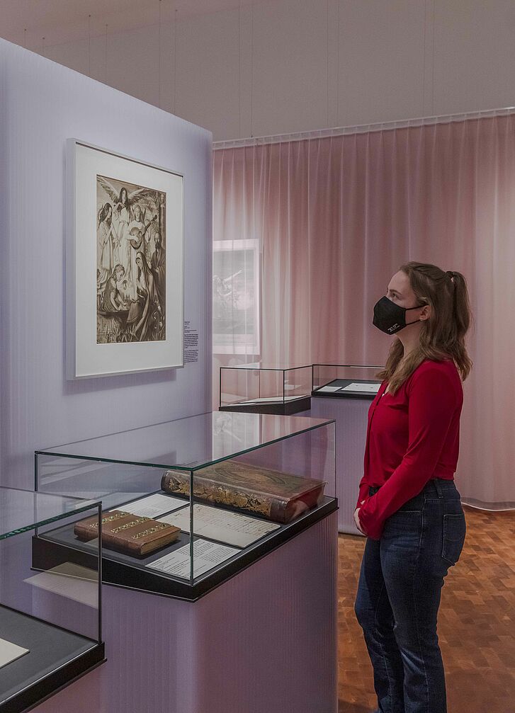 Ausstellungsansicht "Richard Wagner und das deutsche Gefühl"