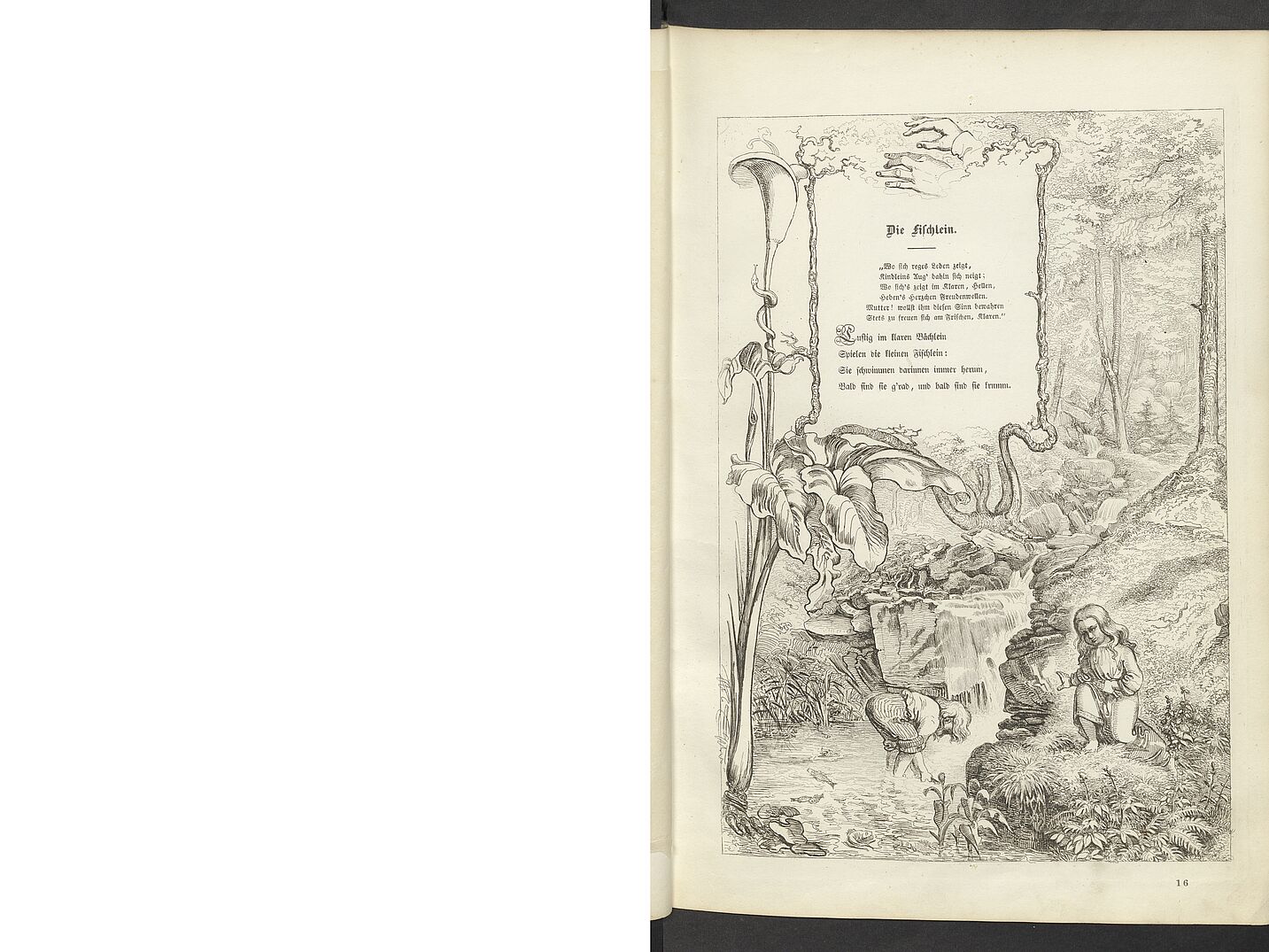 Friedrich Fröbel gründete in Thüringen den ersten Kindergarten. Zum Spielen in der Natur sollten 1844 seine „Mutter- und Kose-Lieder. Dichtung und Bilder zur edlen Pflege des Kindheitlebens“ anregen  Friedrich Fröbel gründete in Thüringen den ersten Kindergarten. Zum Spielen in der Natur sollten 1844 seine „Mutter- und Kose-Lieder. Dichtung und Bilder zur edlen Pflege des Kindheitlebens“ anregen
