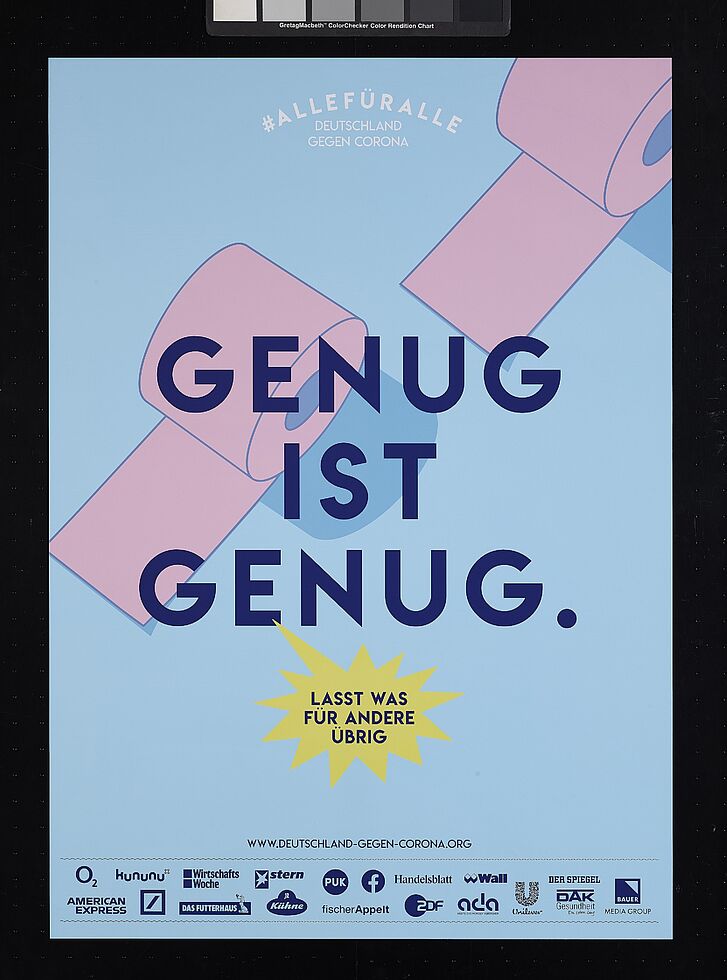 Genug ist genug. Lasst was für andere übrig Genug ist genug. Lasst was für andere übrig