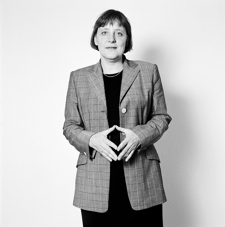 Herlinde Koelbl: Angela Merkel, 1998 © Herlinde Koelbl Herlinde Koelbl: Angela Merkel, 1998