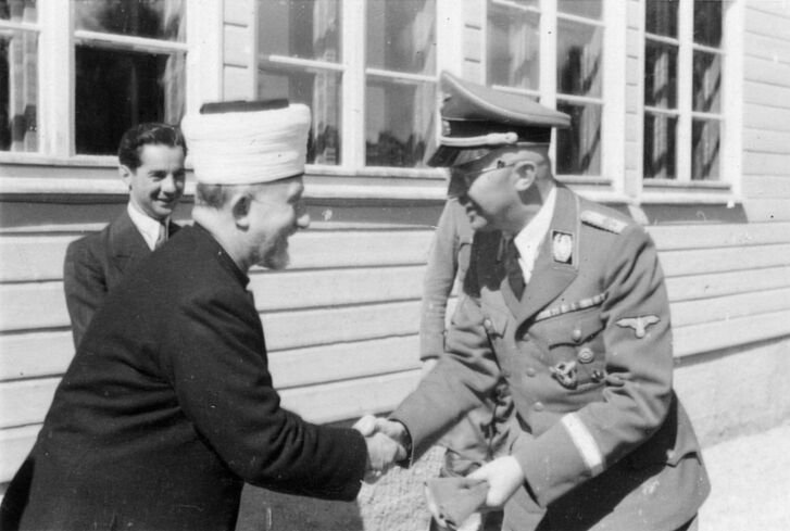 Mohammed Amin al-Husseini und Heinrich Himmler