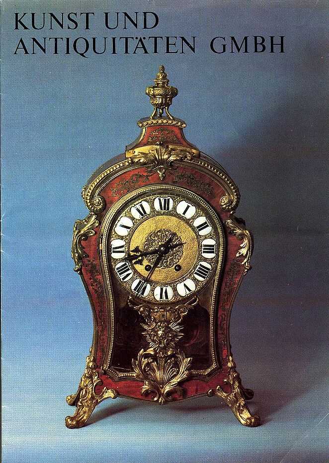 Werbeprospekt der Kunst und Antiquitäten GmbH der DDR