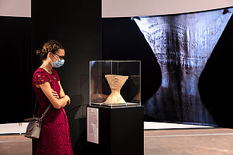 In der Ausstellung „Von Luther zu Twitter. Medien und politische Öffentlichkeit“ © DHM/David von Becker