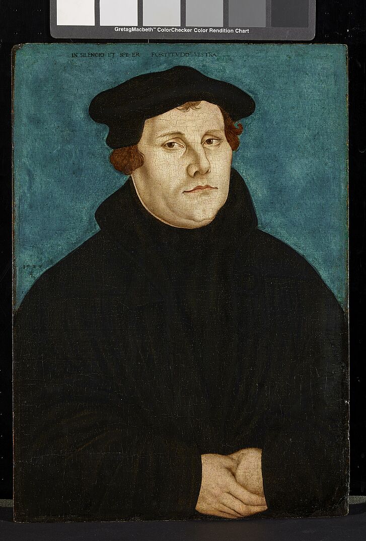 Porträt Martin Luthers.