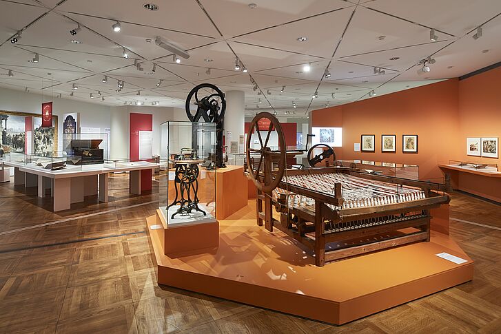 Ausstellungsansicht „Karl Marx und der Kapitalismus“