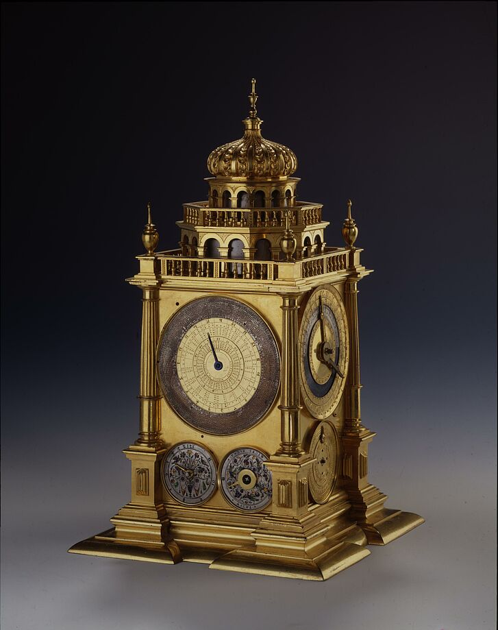 Astronomische Tischuhr.