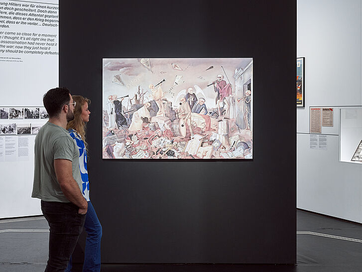 Exhibition View „Roads not Taken. Oder: Es hätte auch anders kommen können”