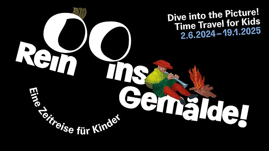 Plakat Rein ins Gemälde! Eine Zeitreise für Kinder Plakat Rein ins Gemälde! Eine Zeitreise für Kinder