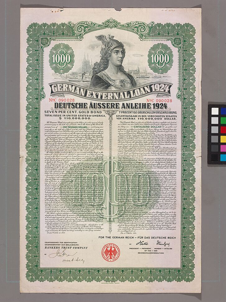 Deutsche Äußere Ausleihe 1924.