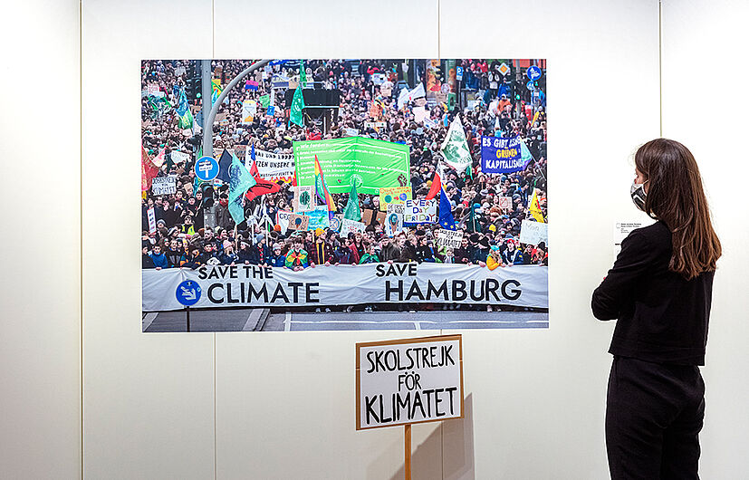 In der Ausstellung „Von Luther zu Twitter. Medien und politische Öffentlichkeit“ © DHM/David von Becker