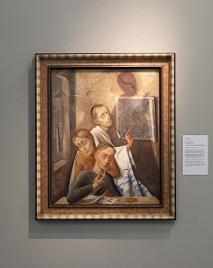 Painting by Felix Nussbaum in the DHM Painting by Felix Nussbaum in the DHM