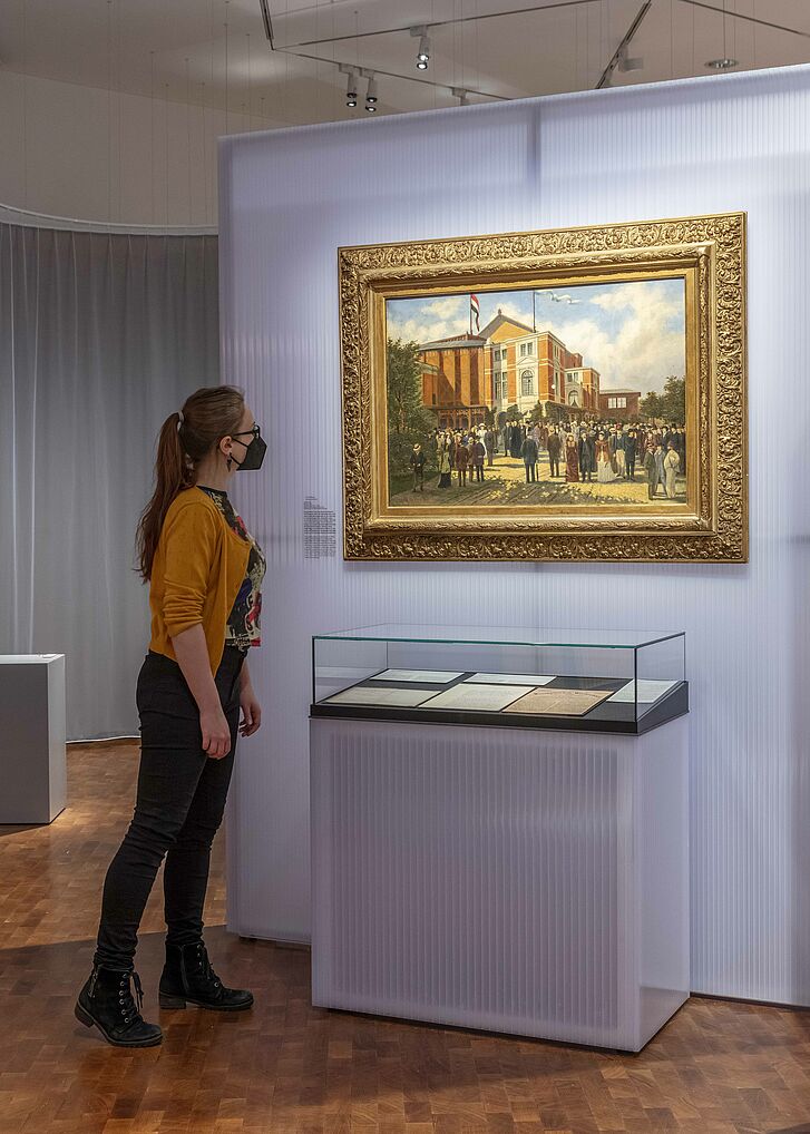 Ausstellungsansicht "Richard Wagner und das deutsche Gefühl"