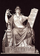 Jean Guillaume Moitte, Egalité – Allegorical Sheet, 1793. Jean Guillaume Moitte, Egalité – Allegorical Sheet, 1793. (Inv.Nr. Gr 95/137)