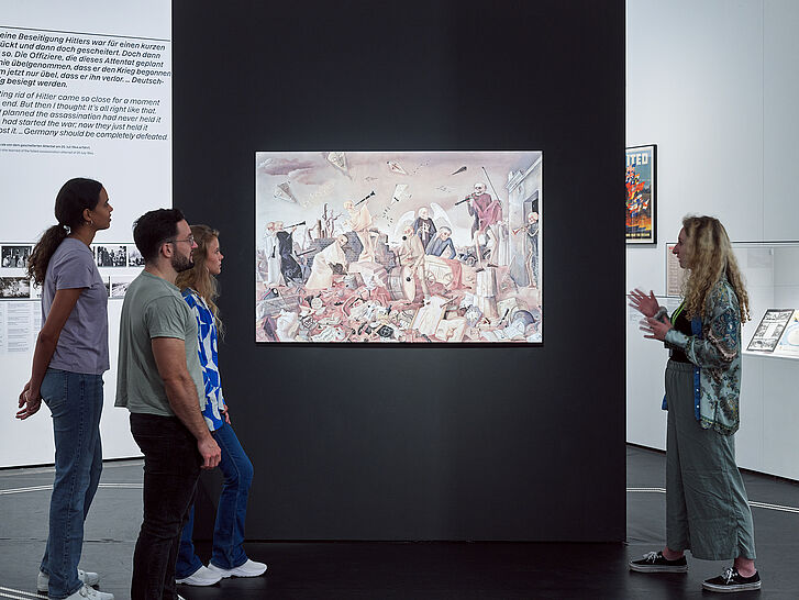 Exhibition View „Roads not Taken. Oder: Es hätte auch anders kommen können”