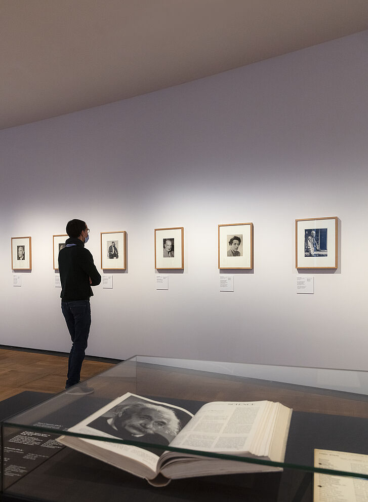 In the exhibition „Report vom Exile – Photgraphs by Fred Stein“ In the exhibition „Report vom Exile – Photgraphs by Fred Stein“