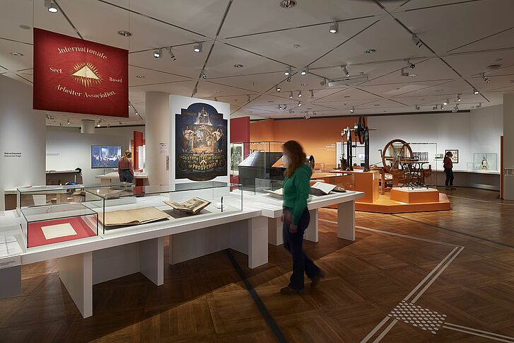 Ausstellungsansicht „Karl Marx und der Kapitalismus“