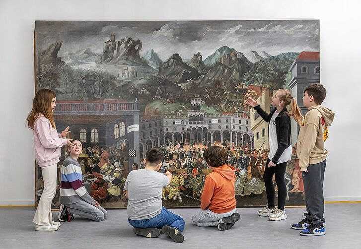 Rein ins Gemälde! Eine Zeitreise für Kinder: Kluge Zauberdrachen