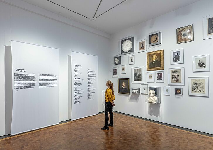 Ausstellungsansicht "Richard Wagner und das deutsche Gefühl"