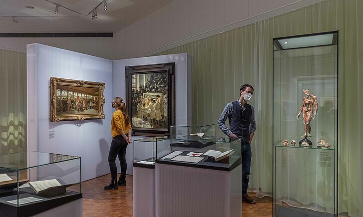Ausstellungsansicht "Richard Wagner und das deutsche Gefühl"