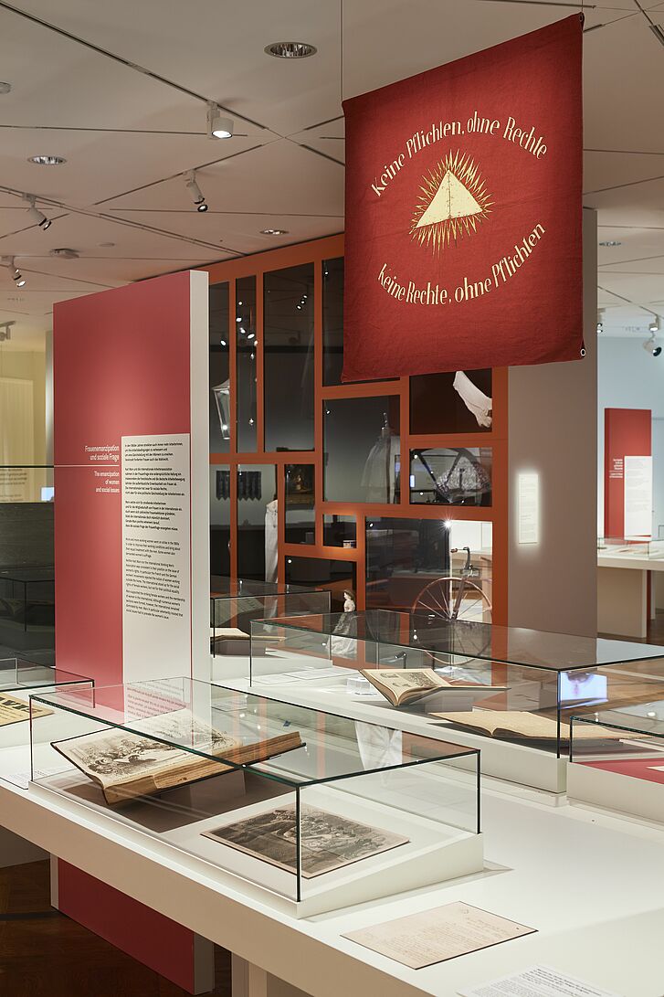 Ausstellungsansicht „Karl Marx und der Kapitalismus“