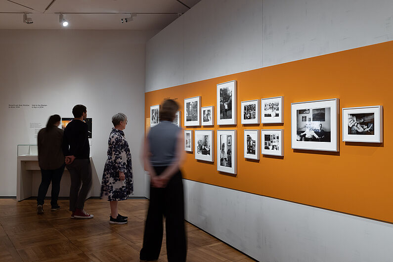 In der Ausstellung „Wolf Biermann. Ein Lyriker und Liedermacher in Deutschland”