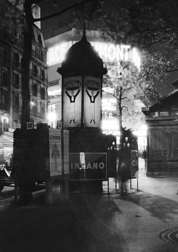 Cinzano, Paris, 1937 © Stanfordville, NY, Fred Stein Archive
