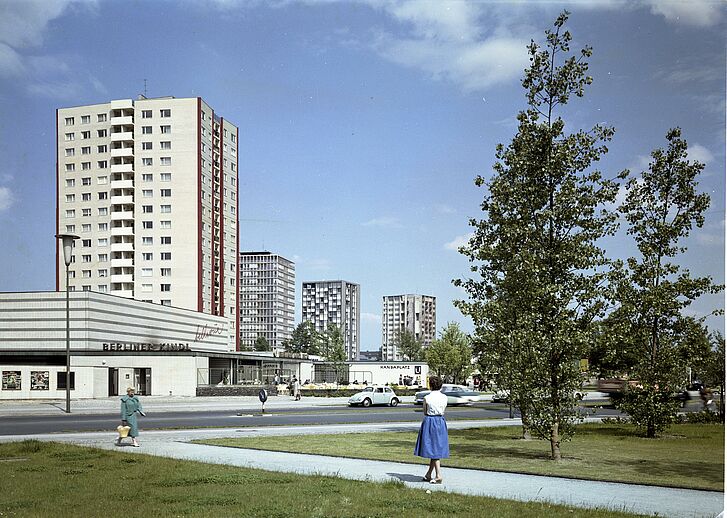 Foto vom Hansaplatz in Berlin.