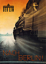 Fritz Rosen, Reiseverkehrswerbung für die Stadt Berlin, 1926. Fritz Rosen, Reiseverkehrswerbung für die Stadt Berlin, 1926. (Inv.Nr. P 62/929)