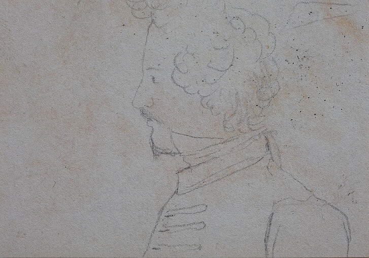 Karl Marx als Student in Bonn Heinrich Rosbach, 1835 © Statdtmuseum Simeonstift Trier Das Bild darf nicht in der digitalen Kommunikation (Website, Blog, Social Media u.a.) genutzt werden.