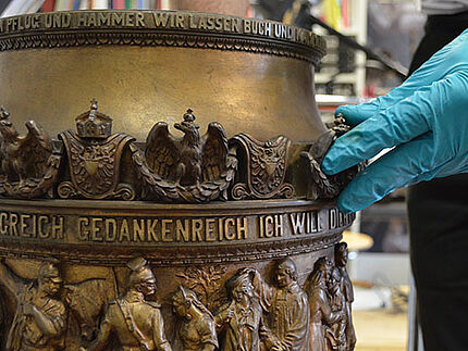 Restoration of the Replica of a Commemorative Column