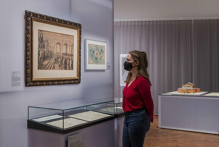 Ausstellungsansicht "Richard Wagner und das deutsche Gefühl"