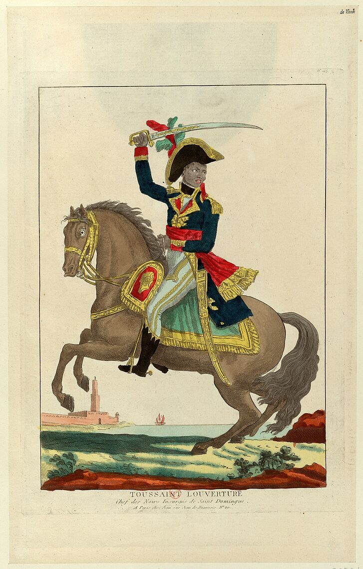 Toussaint Louverture, Leader of the Black Insurgents in Saint-Domingue, Paris, 1796–1799 