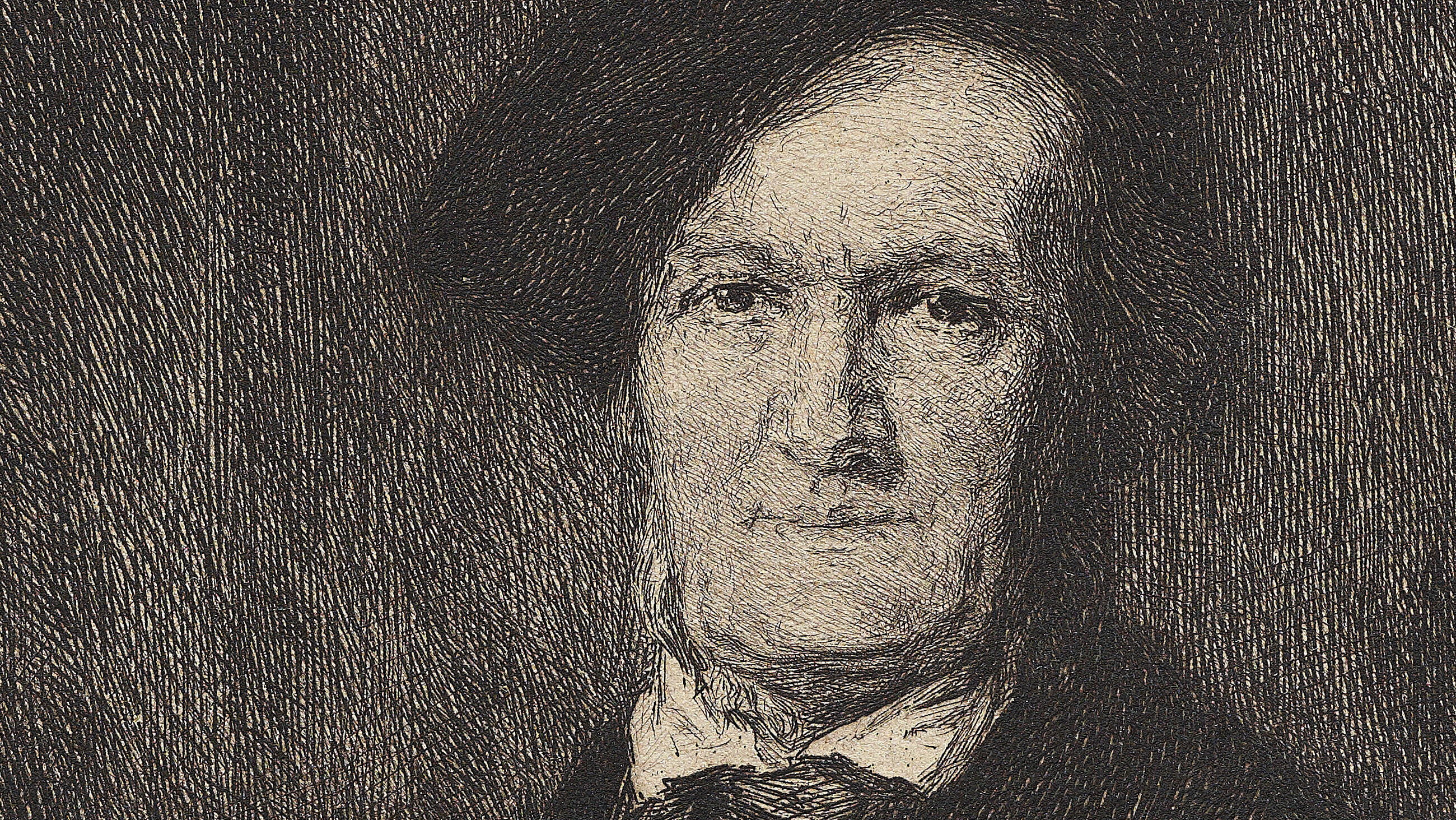 Porträt Richard Wagner, Franz von Lenbach, William Unger, Druck v. Fr. Felsing München 1851/1900? © DHM