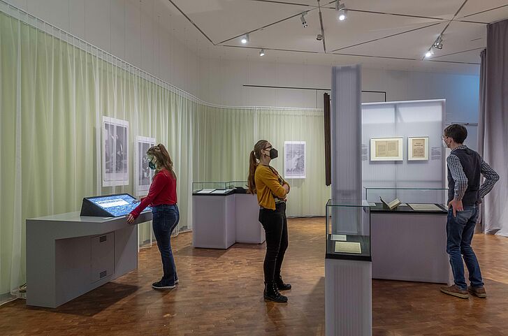 Ausstellungsansicht "Richard Wagner und das deutsche Gefühl"