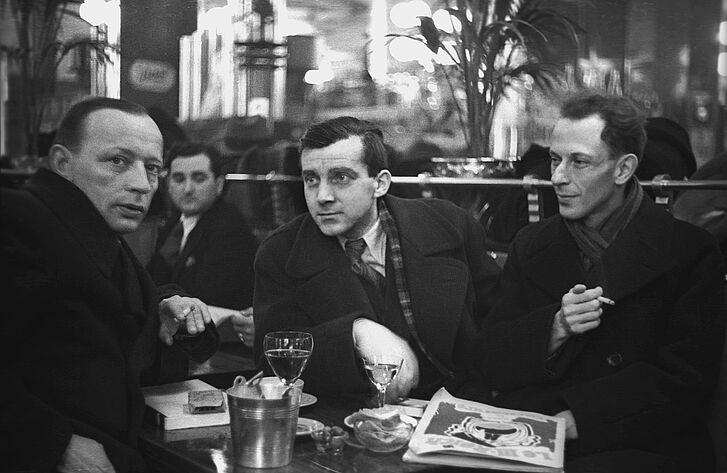 Ernst Johannsen, Bodo Uhse und Alfred Kantorowicz Ernst Johannsen, Bodo Uhse und Alfred Kantorowicz