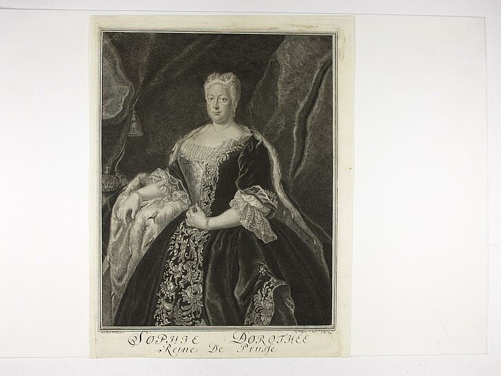 Bildnis von Sophie Dorothea.