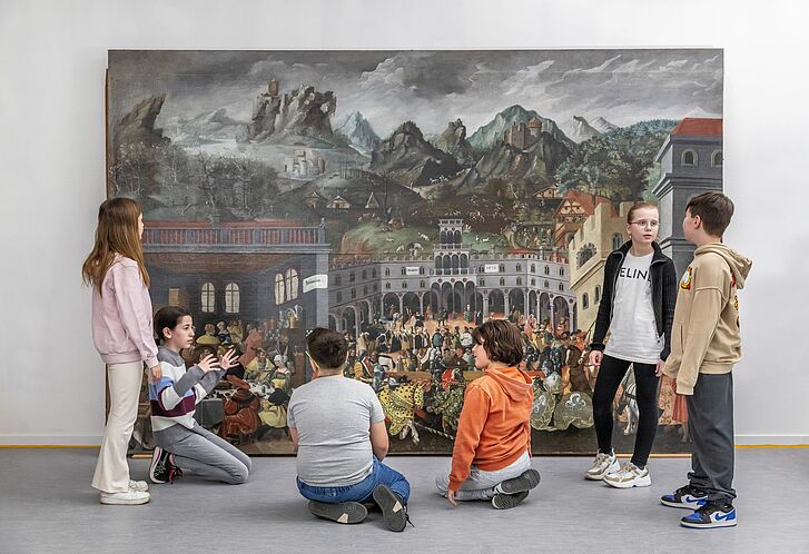 Rein ins Gemälde! Eine Zeitreise für Kinder: Kluge Zauberdrachen