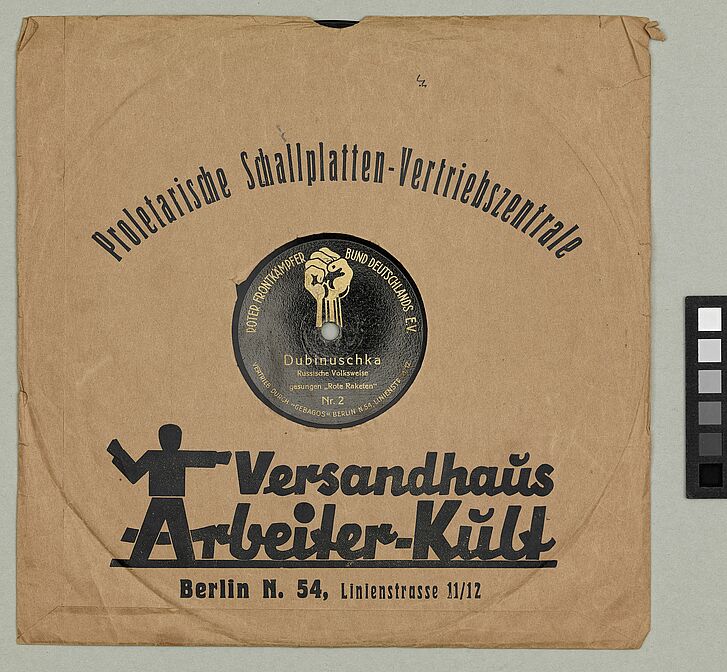 Schallplattenhülle.