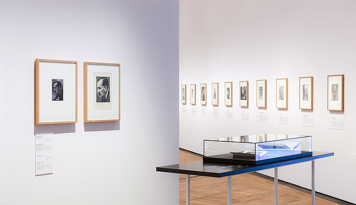 In the exhibition "Report from Exile - Photographs by Fred Stein" In the exhibition "Report from Exile - Photographs by Fred Stein" © DHM/David von Becker
