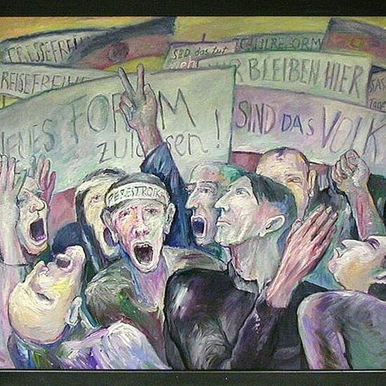 Gemälde „Wir sind das Volk”