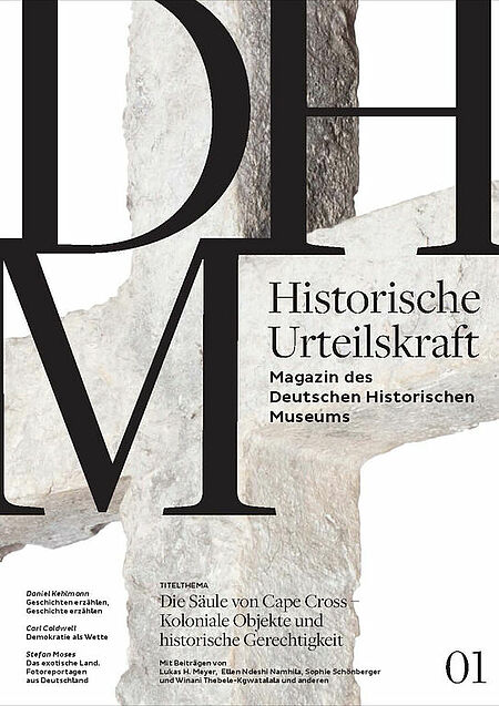 Cover des ersten Hefts des Magazins des Deutschen Historischen Museums.