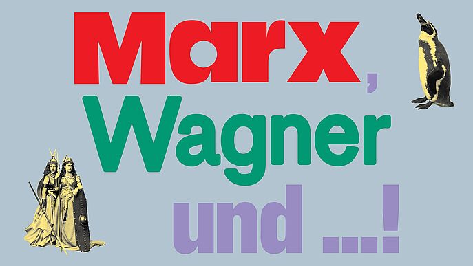 Grafik zu "Marx, Wagner und Friedrich Nietzsche".