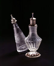 Baby Bottle with Screw Cap, ca. 1830. Baby Bottle with Screw Cap, ca. 1830. (Inv.Nr. 1991/130)