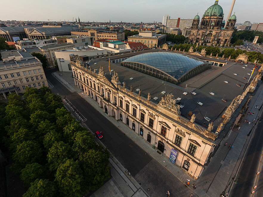 Luftbildaufnahme Zeughaus, Berlin 2012
