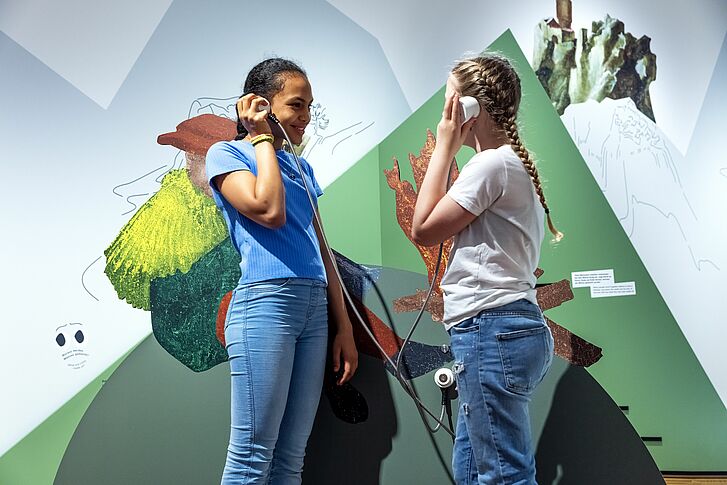 Exhibition overview “Dive into the Picture! Time Travel for Kids”